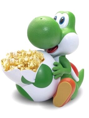 2026 The Super Mario Galaxy Yoshi Popcorn Bucket Mario Movie Limited Edition New
